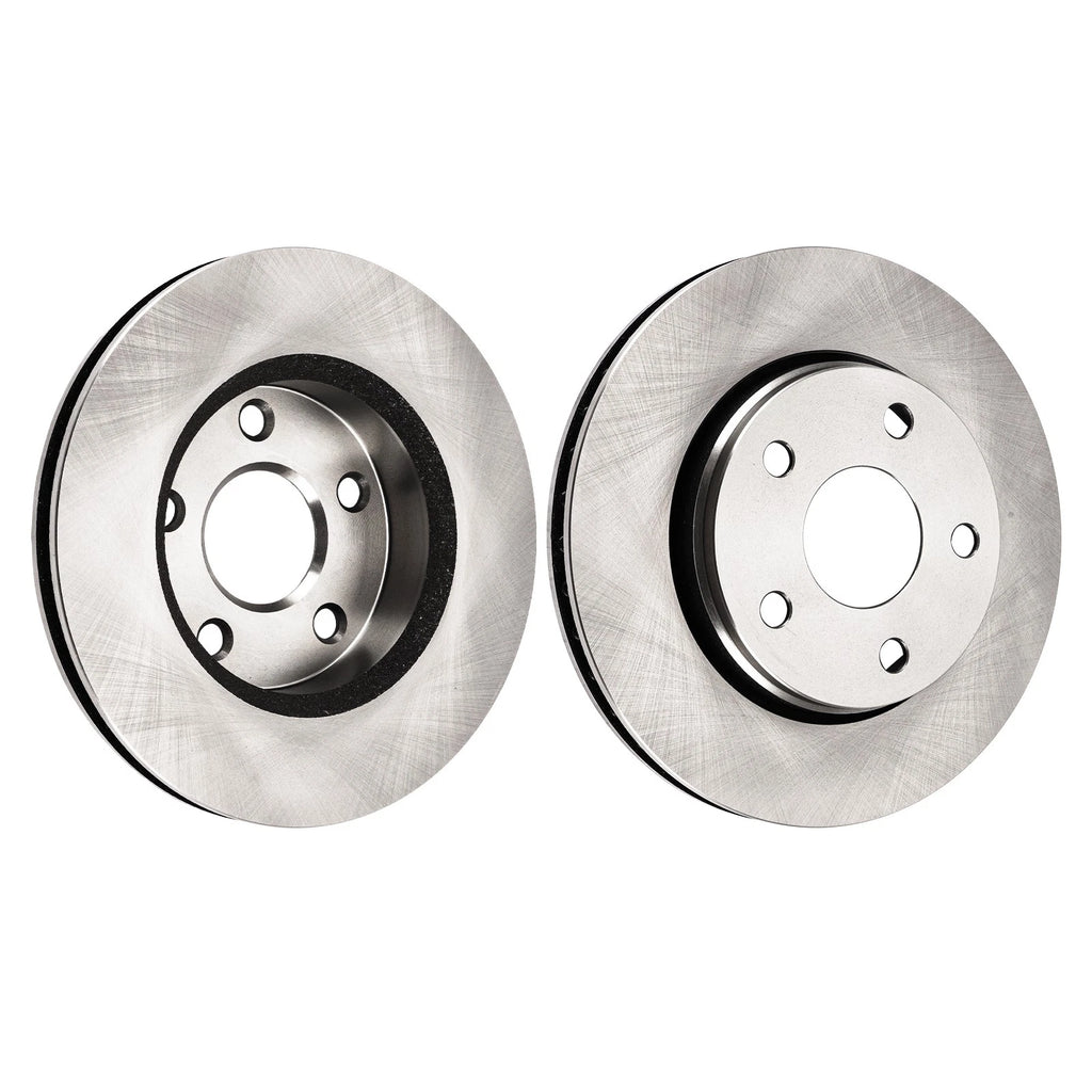 Set of 2 Front Vented Disc Brake Rotors for Jeep Wrangler JK (2007–2018)
