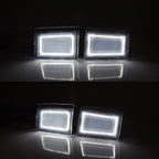 Clear White LED Side Marker Lights for Chevrolet C/K 1500 2500 3500 (1988–1993)