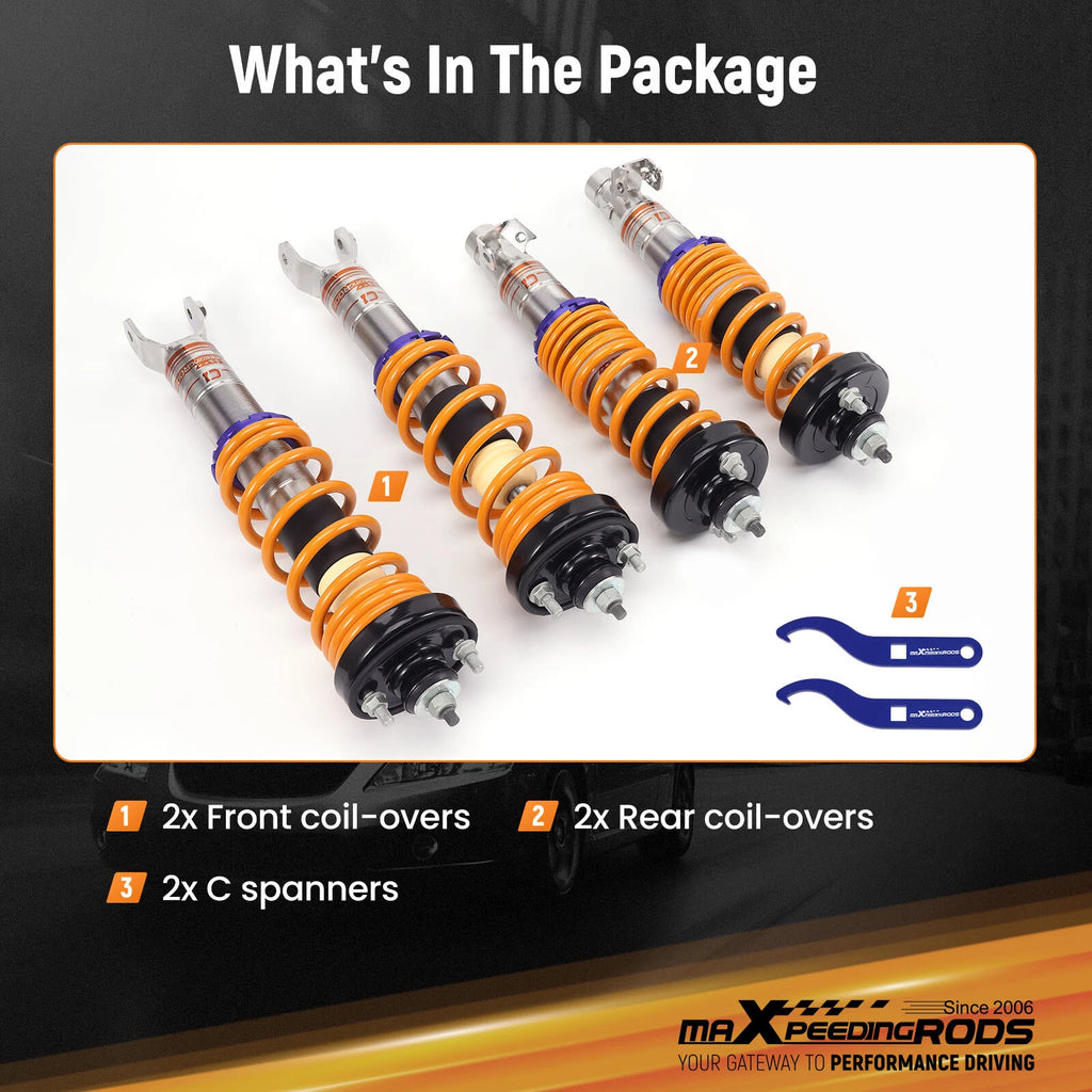 Coilovers Lowering Kit for Honda Civic (1992-2000)