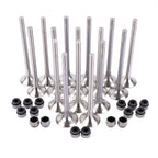 8x Intake & 8x Exhaust Valves for Audi A6 VW Eos Beetle Seat Exeo 2.0 TDI