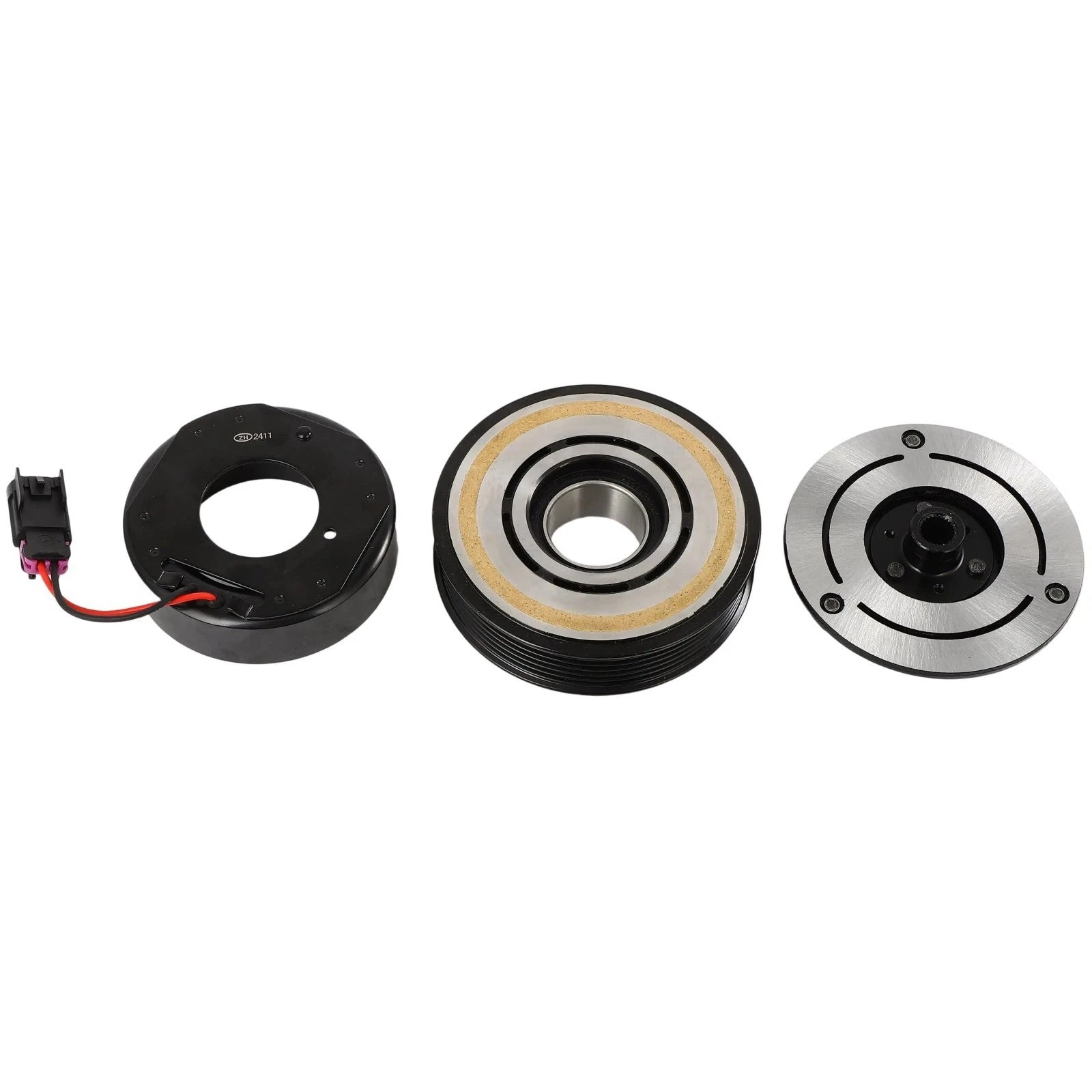 AC Compressor Clutch Kit for Ford Fusion (2010–2012), Lincoln MKZ (2007–2012)