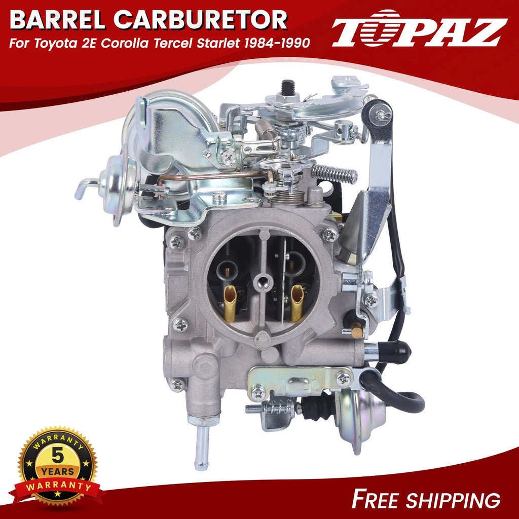 2 Barrel Carburetor for Toyota Corolla Tercel Starlet (1984–1990)