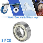 6001ZZ Deep Groove Ball Bearing for Scooter Skateboard Wheel (12x28x8mm)