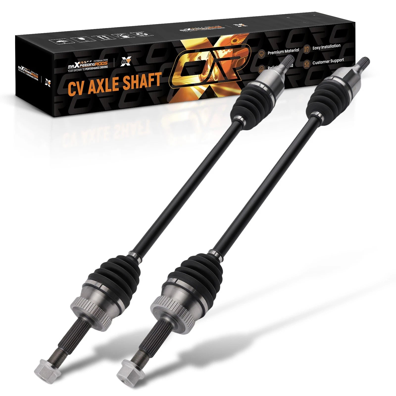2X CV Axle Shaft for Nissan Rogue AWD (2014–2020) & Rogue Sport (2017–2020)
