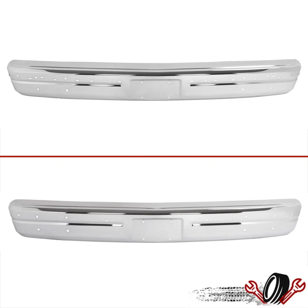 Front Bumper Face Bar for Ford F150/F250/F350/Bronco (1987–1991)