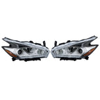 Set of 2 Headlights for Nissan Murano (2015–2018) Clear Replacement
