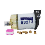 Fuel Filter Water Separator S3213 for Mercury Yamaha Outboard (10 Micron)