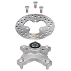 Front Wheel Hub & Brake Disc Rotor Set for Honda TRX250X TRX400X (2009, 2011–2014)