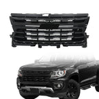 Gloss Black Front Upper Grille for Chevrolet Colorado (2021-2022)