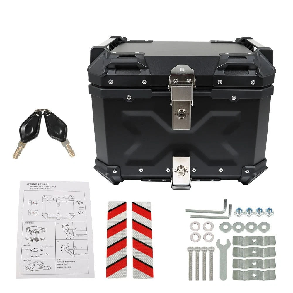 36L Side Case Hard Saddlebag & 45L Top Case for Motorcycle