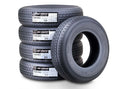Set of 5 ST205/75R14 Trailer Tires 8PR LR D Steel Belted w/Scuff Guard