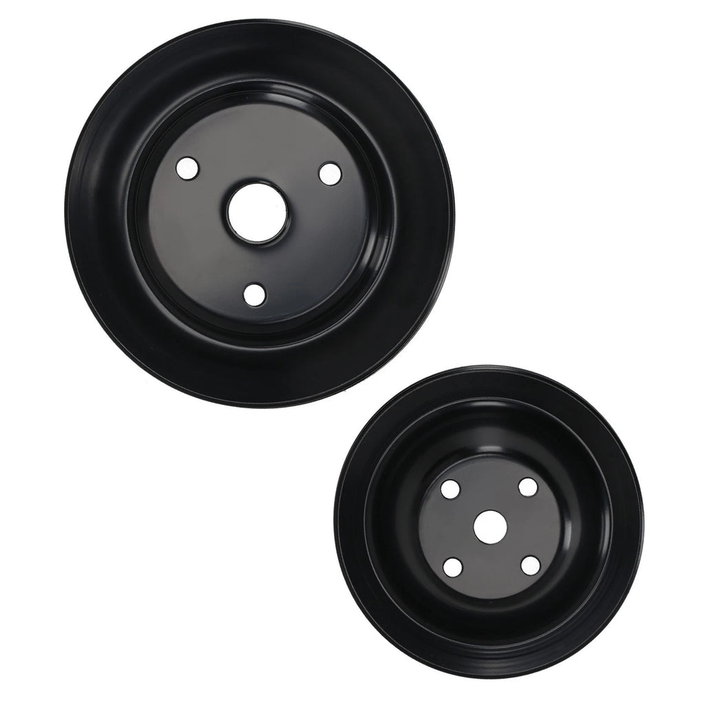 Double Groove Water Pump Pulley for Chevy Small Block V8 (1968-1986)