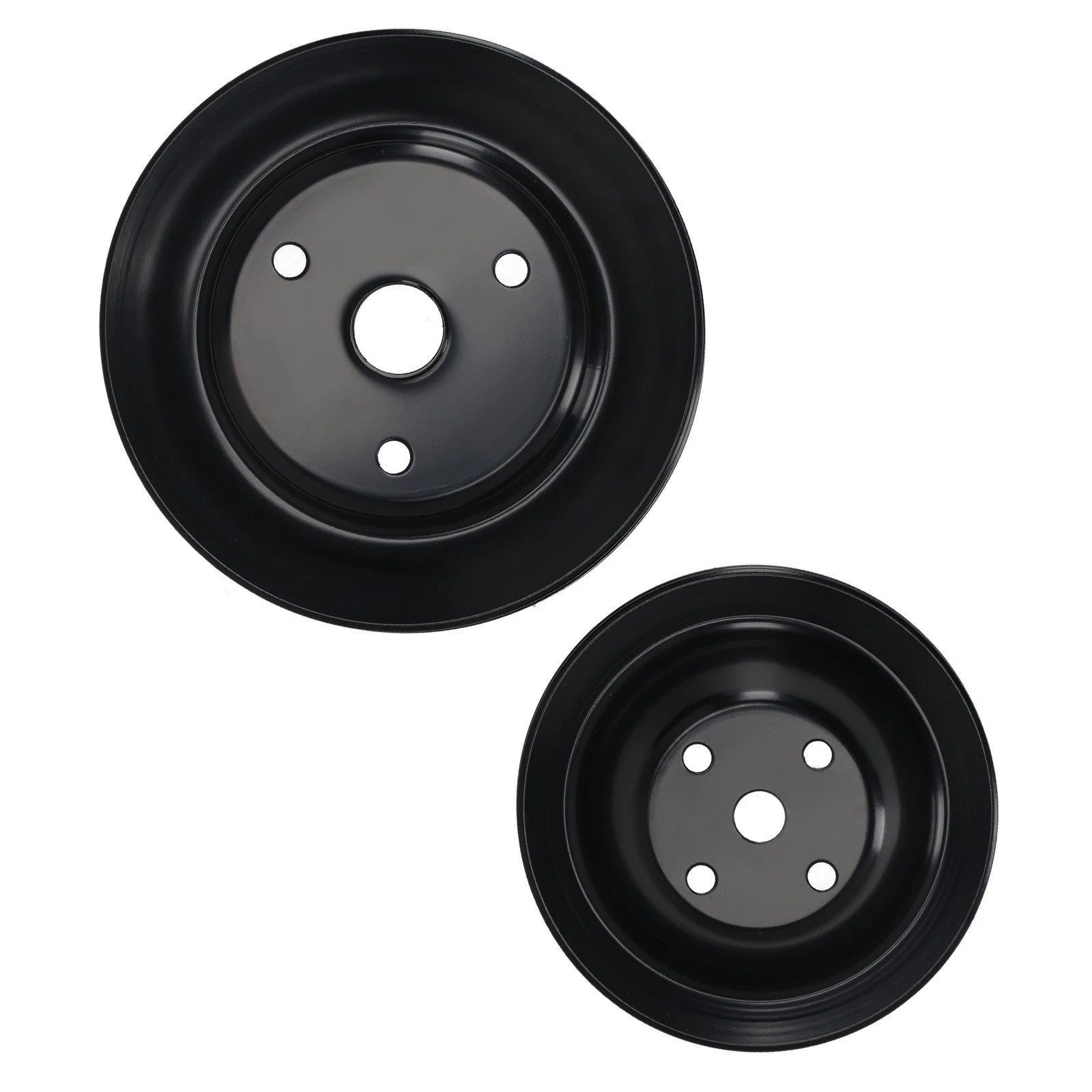 Double Groove Water Pump Pulley for Chevy Small Block V8 (1968-1986)