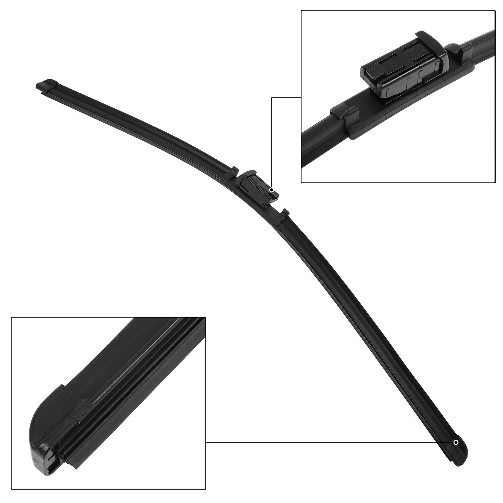Set of 2 Front Windshield Wiper Blades for Chevrolet Trax (2018)