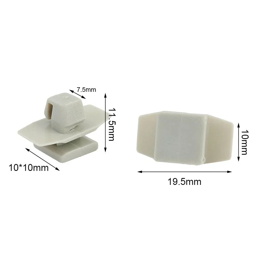 20x Wheel Arch Flare Moulding Trim Fastener Clip Plastic Clamp for Honda