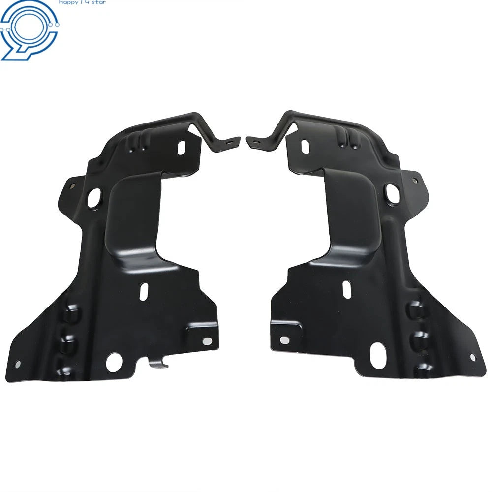 Set of 2 Front Bumper Bracket Mounting Plates for Ford F-150 (2009-2014)