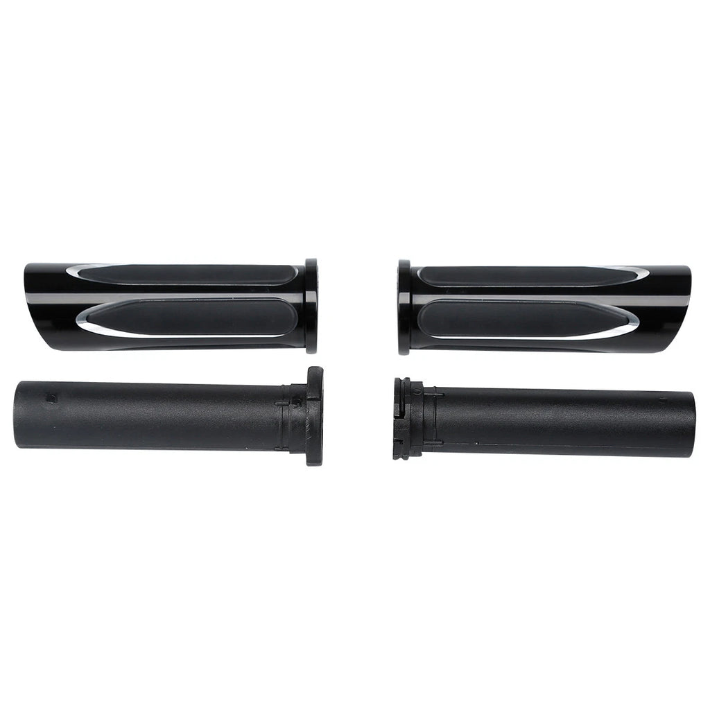 1" 25mm Handlebar Hand Grips for Harley Chopper, Honda, Suzuki, Kawasaki, Yamaha
