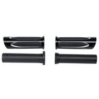1" 25mm Handlebar Hand Grips for Harley Chopper, Honda, Suzuki, Kawasaki, Yamaha