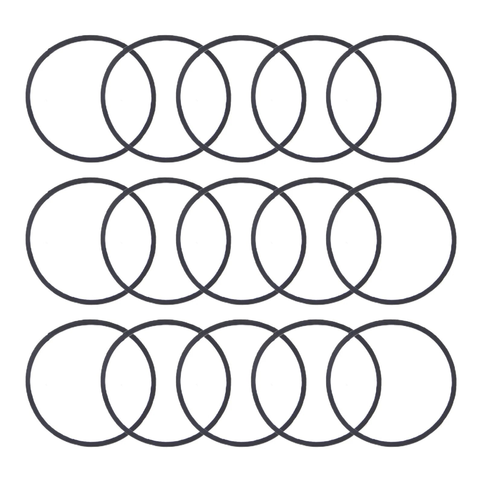 15Pcs Carburetor Bowl Gasket for (799871, 790845, 799866, 796707, 794304)