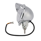 Headlight Lamp for Motorcycle (Universal, Chrome)