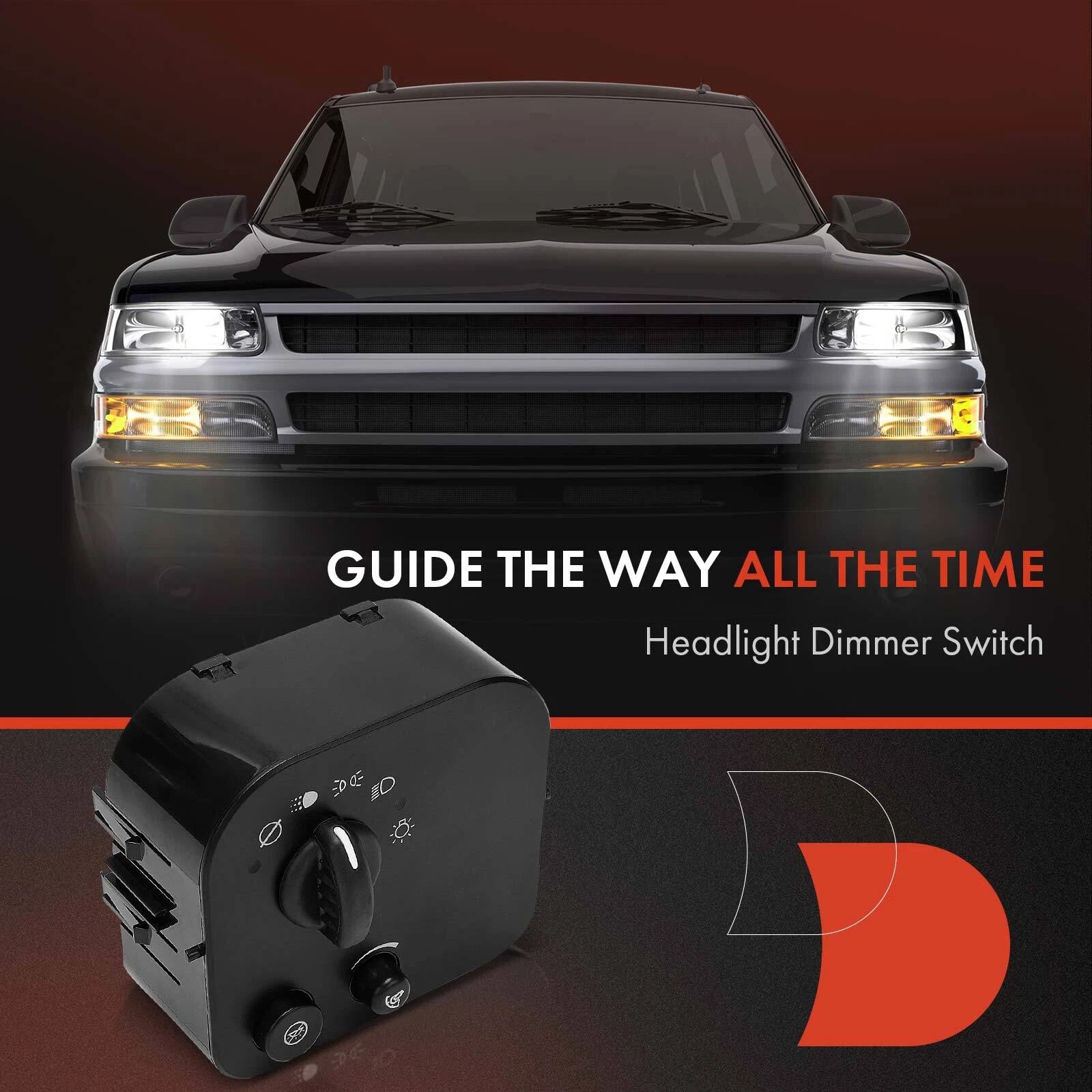 Headlight Switch for GMC Savana 1500, Chevy Trailblazer (2003-2009)