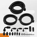 Power Steering Oil Line Kit -6AN -10AN for Universal Remote Reservoir