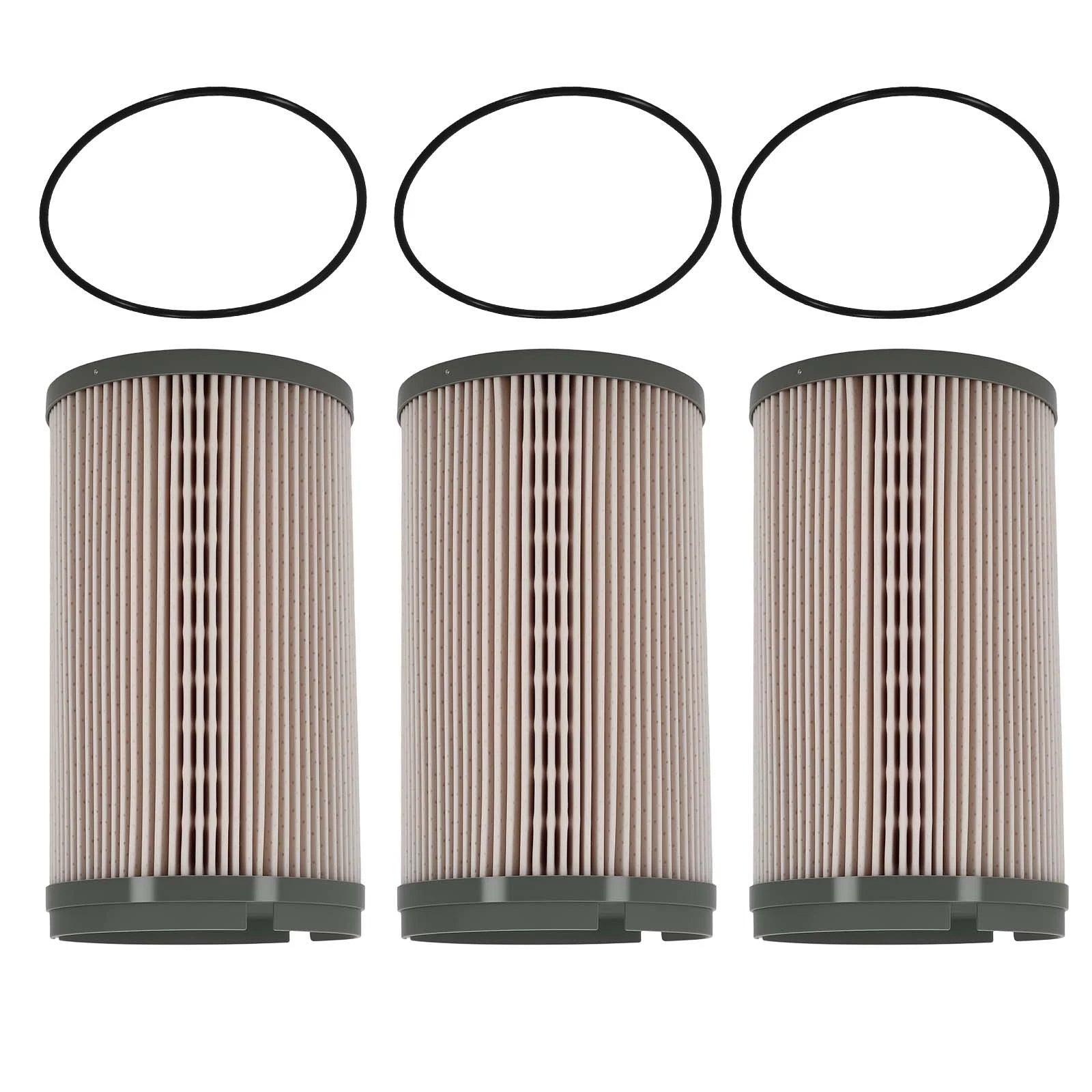 3 Pack Fuel Filter for Cummins MX11 MX13 (2015–2017) FS20172 K37-1029 K37-1012