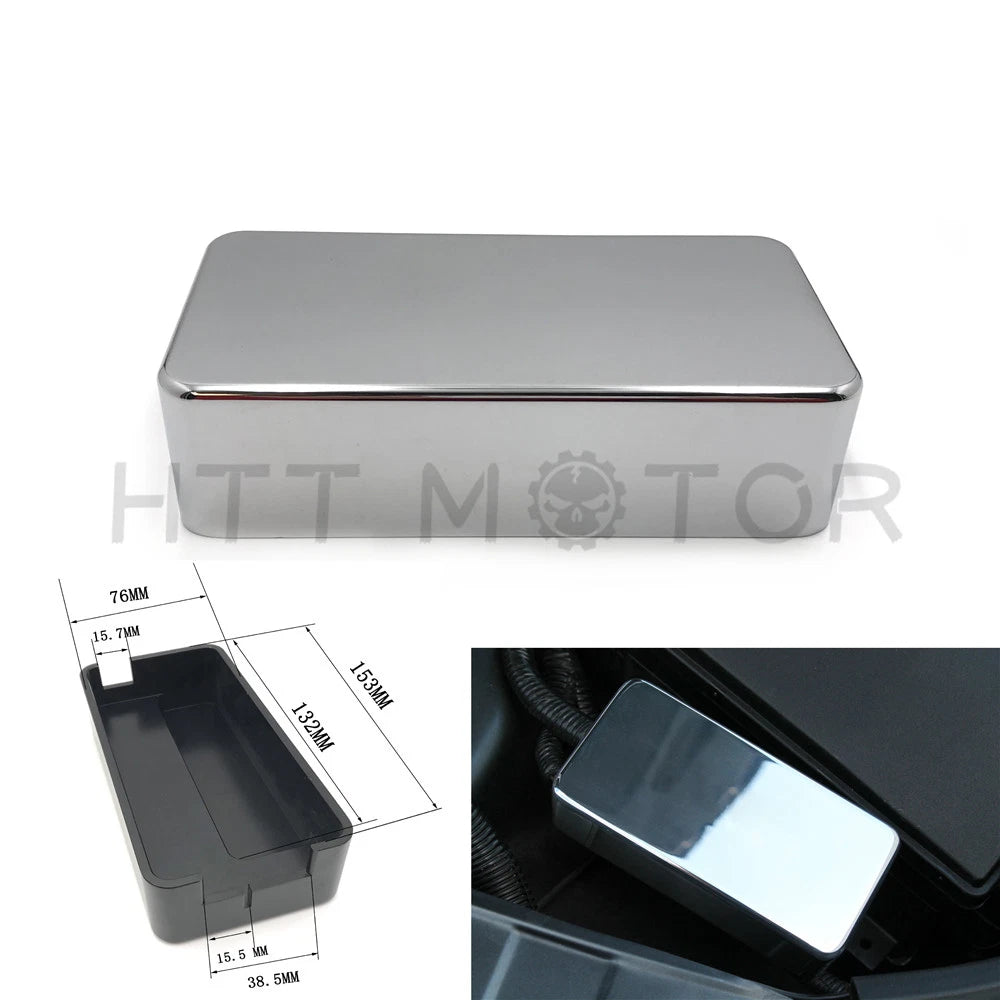 Relay Box Cover for Chevrolet Camaro (2010–2014) No Logo Silver