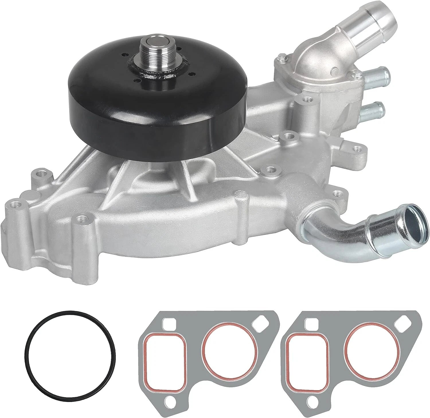 Engine Water Pump with Thermostat for Chevy GMC Silverado Sierra (2007–2014)