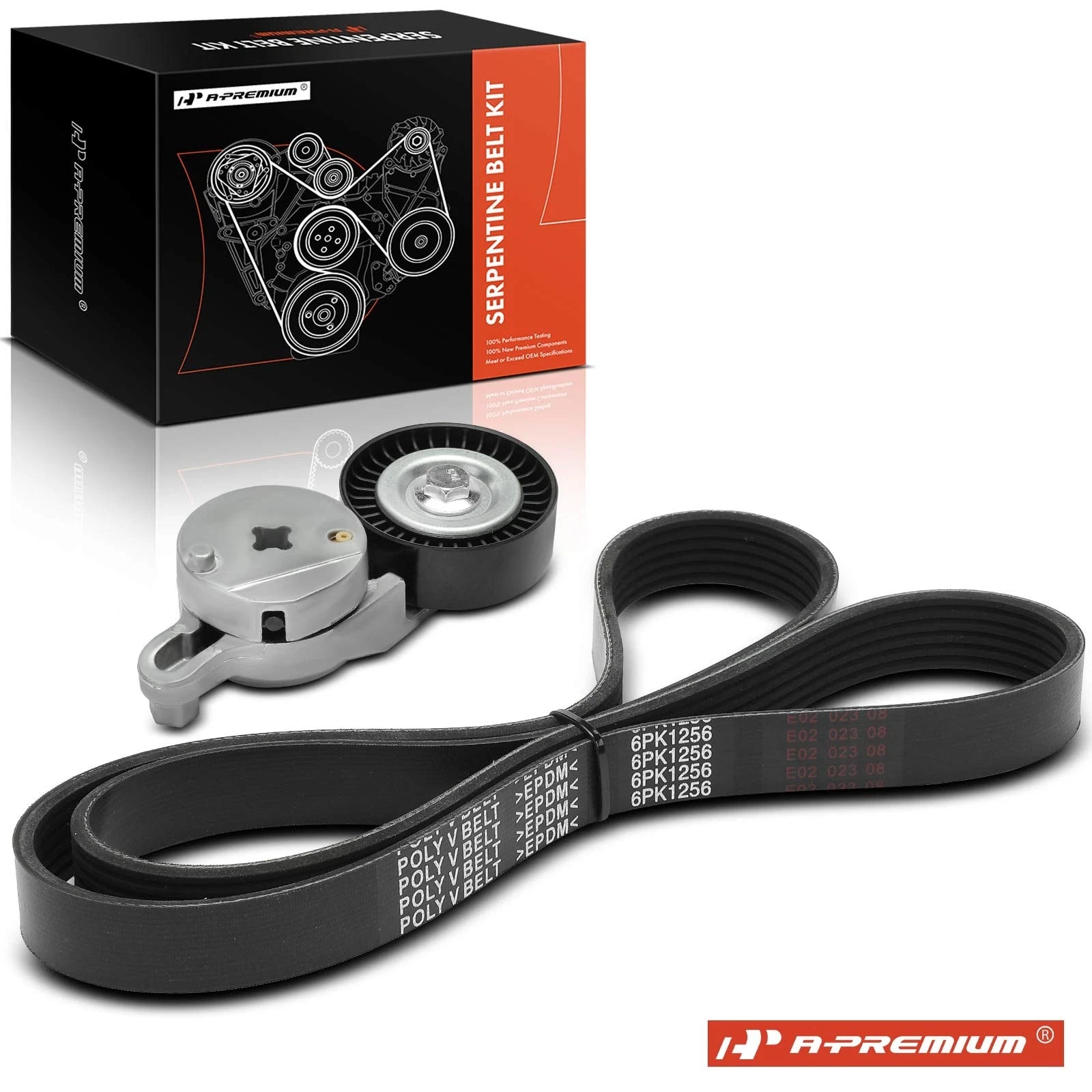 2x Serpentine Belt Drive Component Kit for Toyota Camry RAV4 Scion tC (2012-2018)
