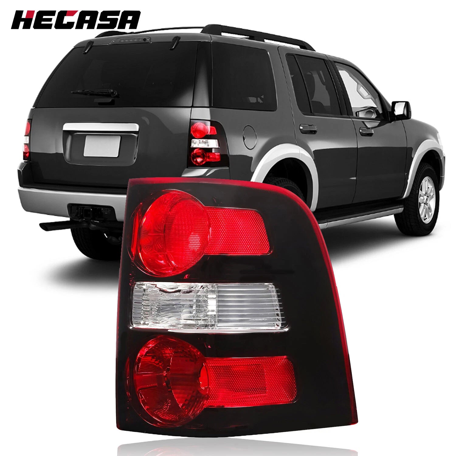 Tail Light Lamp for Ford Explorer (2006–2010) Right Passenger Side