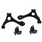 4pc Front Lower Control Arm Set with Ball Joints for Honda Civic Acura CSX (2006–2011)