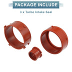 3pcs Turbo Intake Seal Rubber A6420940080 for Mercedes-Benz R320 (2007–2008)
