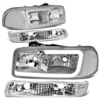 LED DRL Headlight & Turn Signal Bumper Lamp for Sierra/Yukon XL (1999–2007)