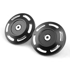 2X Black CNC Billet Aluminum Hole Frame Plugs for BMW S1000XR (2015–2020)
