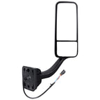 Power Heated Door Mirror for Freightliner Cascadia (2008–2016) - RH Side, Black