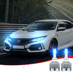 Ice Blue COB Low Beam Headlight Bulbs Kit for Honda Civic (2006–2015)
