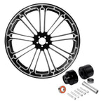 21" x 3.5" Front Wheel Rim Single Disc Hub for Harley Touring (2008–2025)