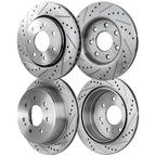 Brake Disc Rotors for Ford F-150 (2010–2011) Front and Rear 7 Lugs