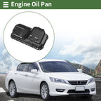 1 Pc Engine Oil Pan No.11200PAAA00 for Honda Accord (1998–2002) Iron Black