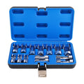 3/8" 1/2" Diesel Injector Fuel Line Socket Wrench Kit Metric (8mm-22mm)