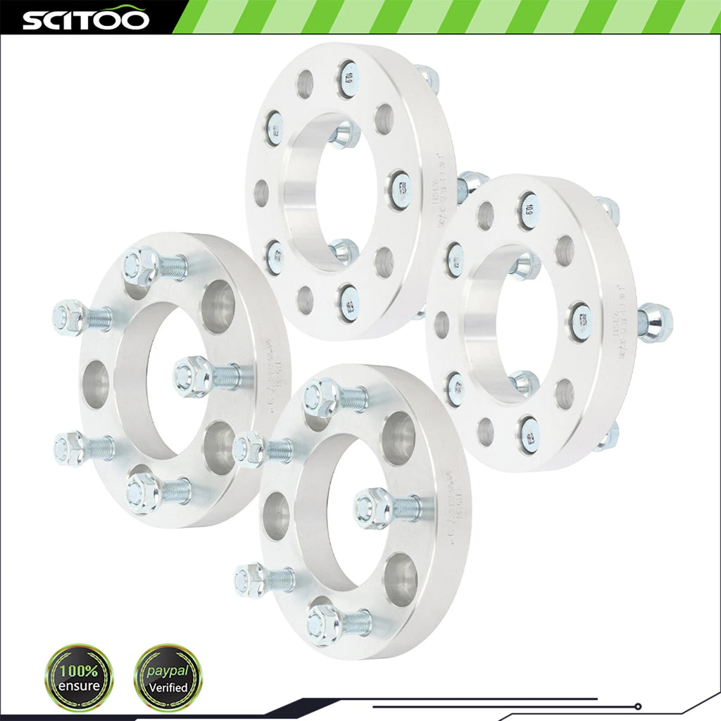 4X Wheel Spacers 5x5 5x127 1" Thick 1/2"x20 for Jeep Grand Cherokee (1999–2010)