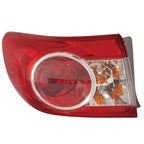 Replacement Driver Side Outer Tail Light Assembly for 2011-2013 Toyota Corolla