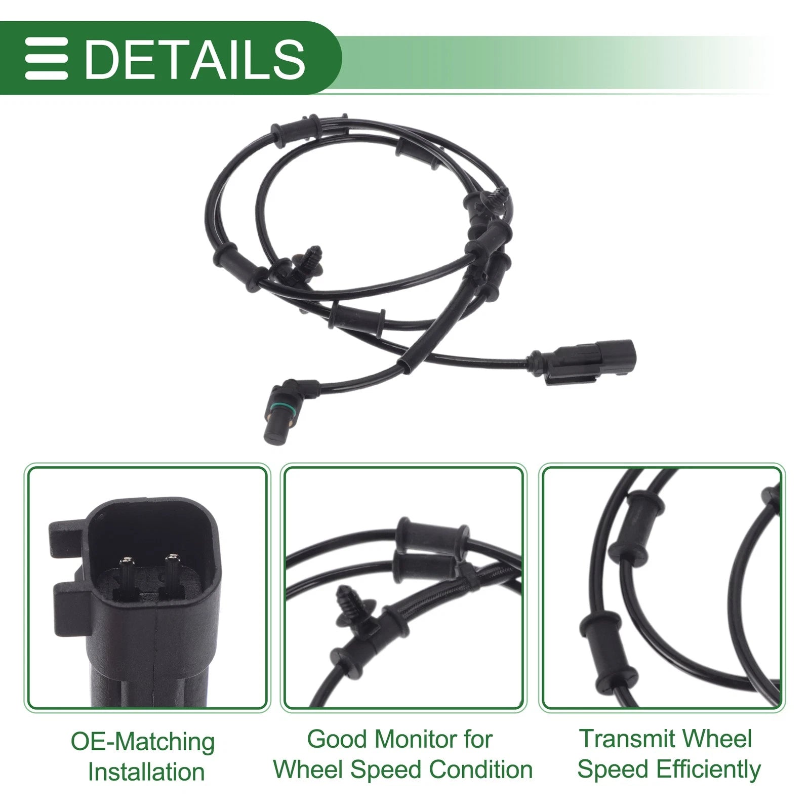 ABS Wheel Speed Sensor No. 68165624AA for Dodge Ram 3500 (2013)