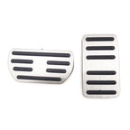 2X Stainless Steel Brake Gas Pedal Covers for Haval H2 H4 H6 M6 F5 (2014–2023)