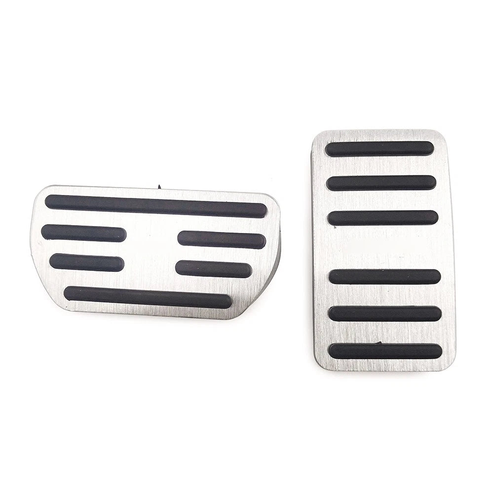 2X Stainless Steel Brake Gas Pedal Covers for Haval H2 H4 H6 M6 F5 (2014–2023)