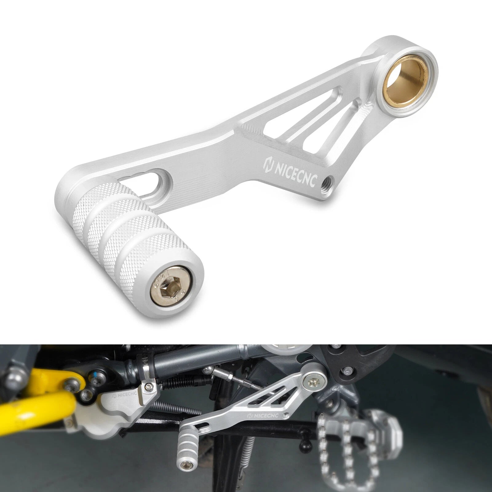 Gear Shift Shifter Lever Pedal Plate Tip for BMW R1250GS Adventure (2019–2024)