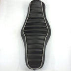 2X Cross Stripe Seats for Harley XL1200X X48 X72 (2010–2015)