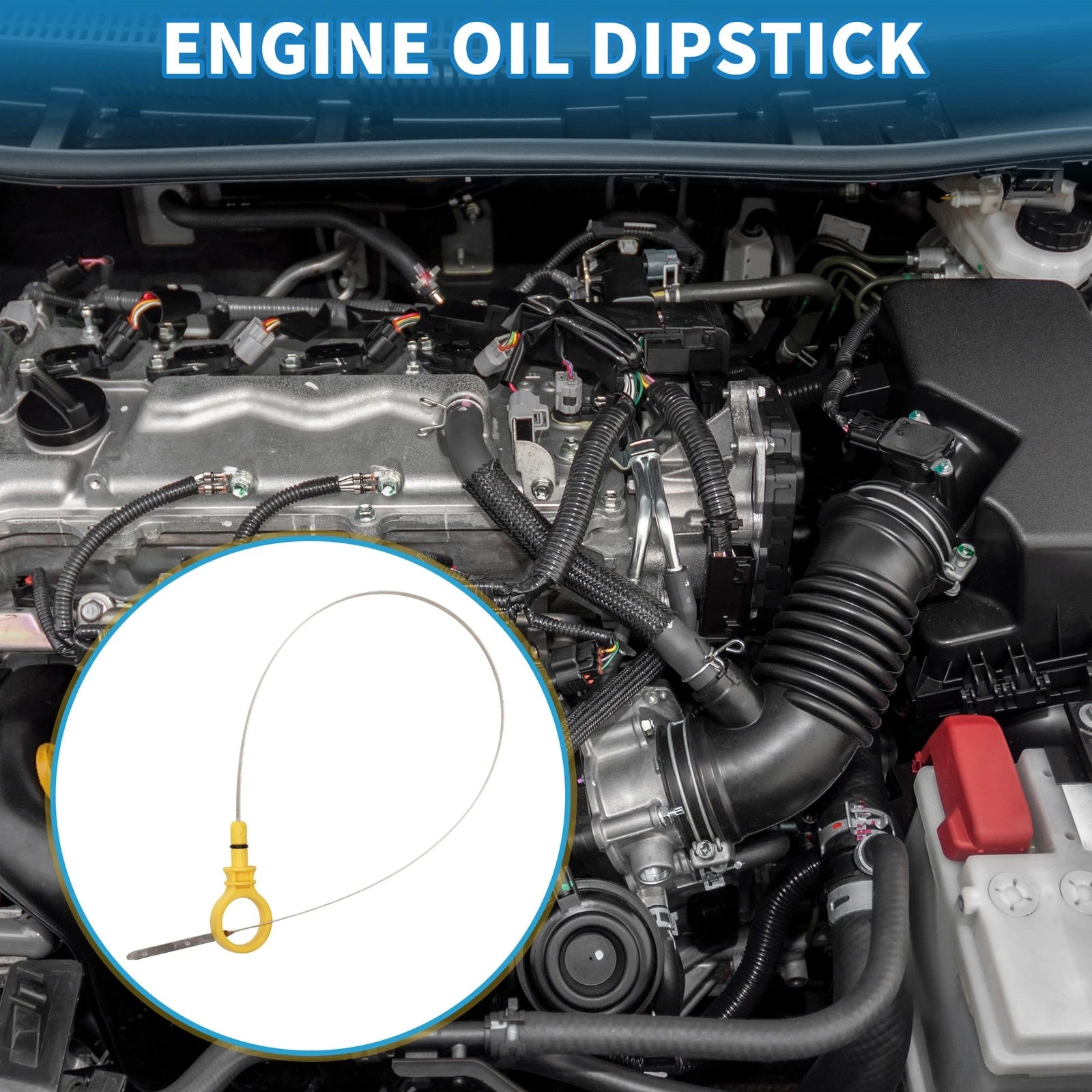 Engine Oil Dipstick No.AG9E6750AA for Ford Edge (2012–2014)