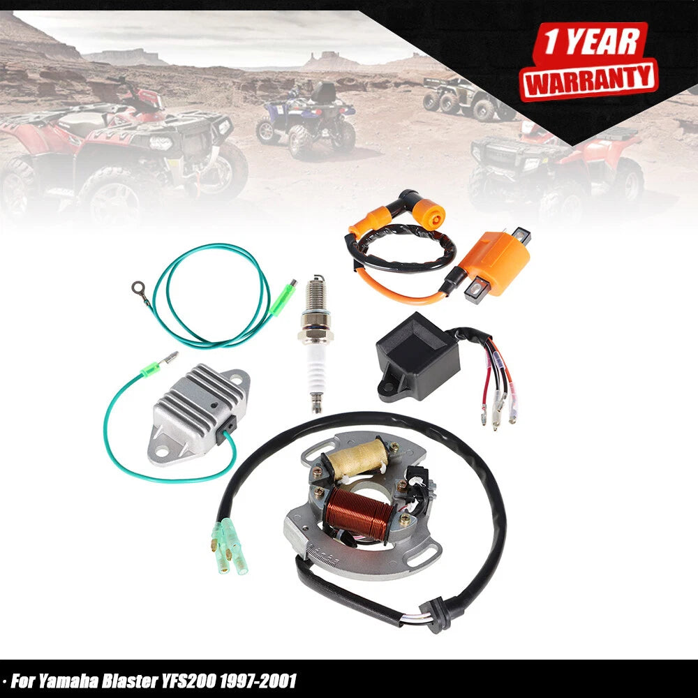 Ignition Coil for Yamaha Blaster YFS200 (1997â2001)